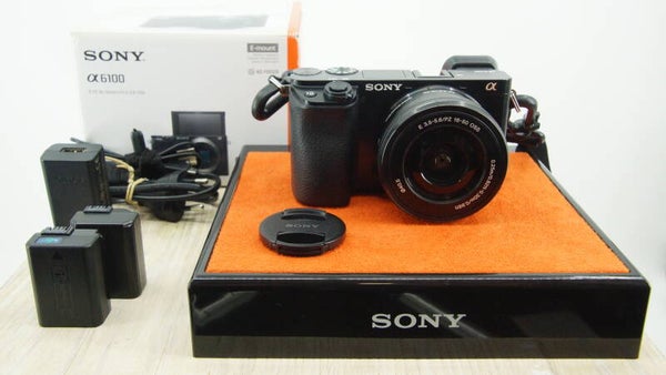 Sony a6100 systeemcamera in nieuwstaat! Met garantie.
