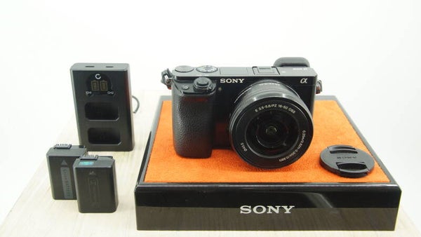 Sony a6000 systeemcamera, compleet, nette staat, garantie!