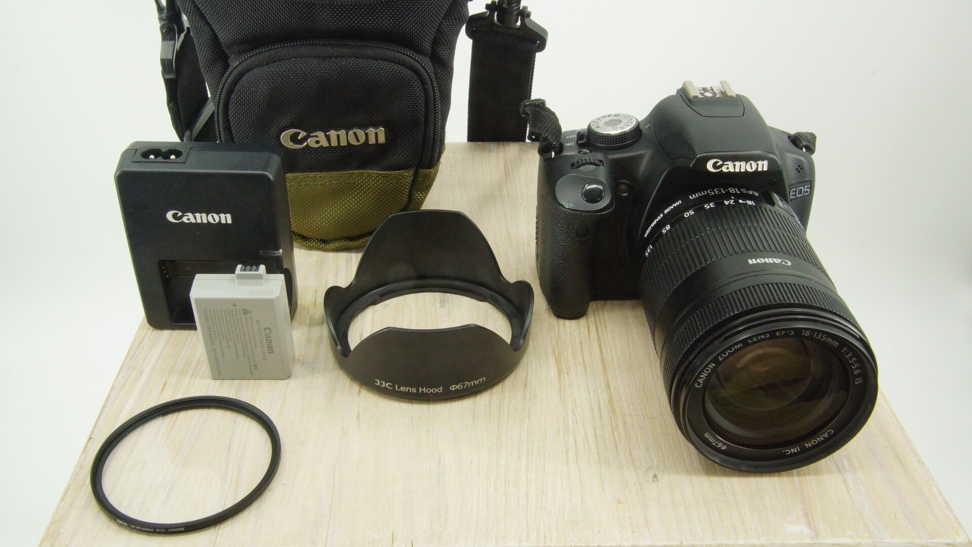 Canon EOS 500D + 18-135mm IS STM, nette staat met garantie!