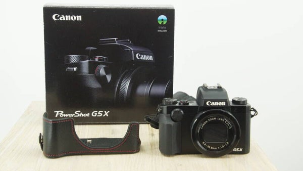 Canon Powershot G5X Premium compact camera, met garantie! Nieuwstaat.