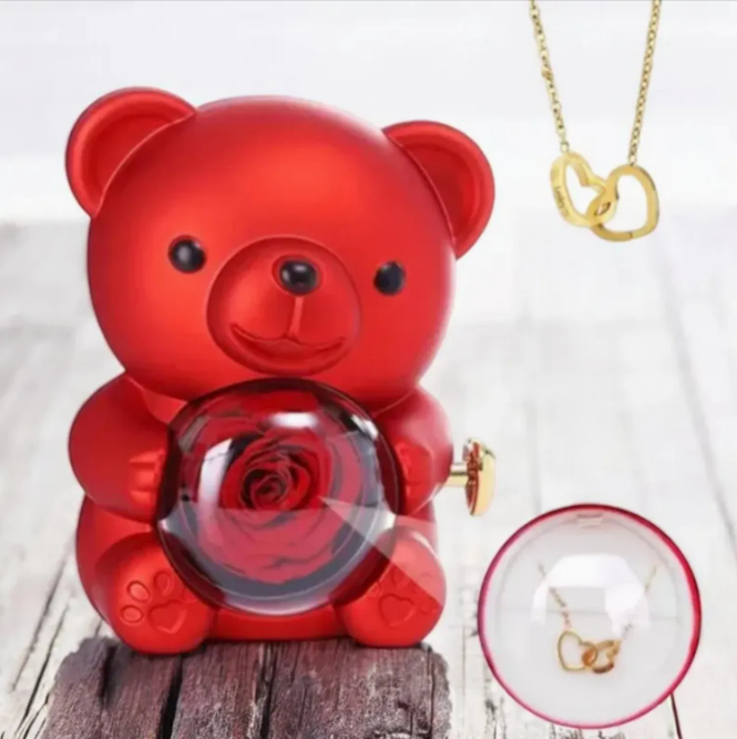DuraFleur Luxury Teddy Gift Box - A loving gesture that never fades
