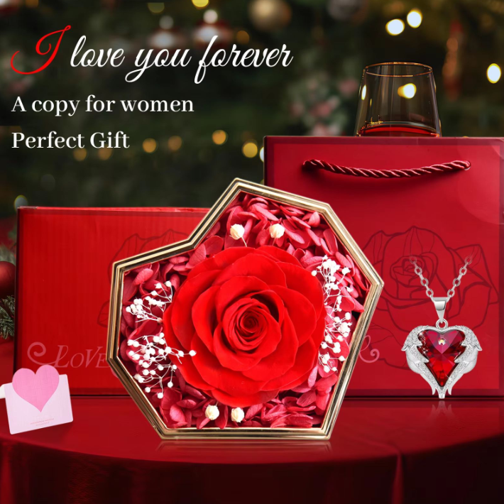 DuraFleur Heart of Eternity - Luxueuze hartvormige box