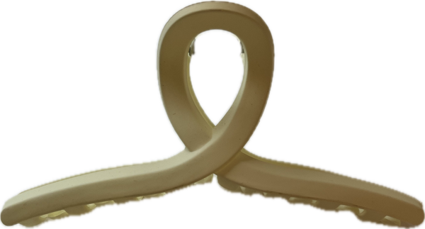 Light Beige Twist Clip