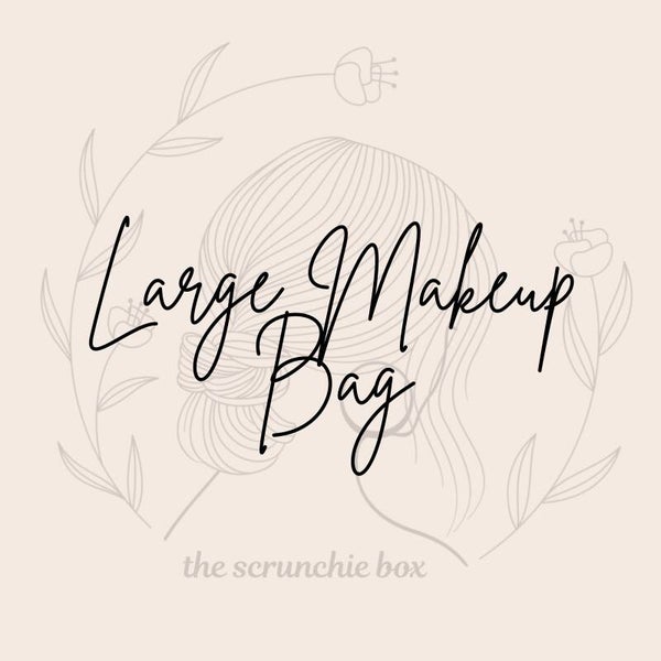 Large Makeup Bag