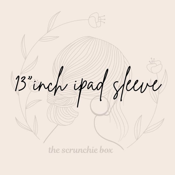 13" Inch Ipad Sleeve