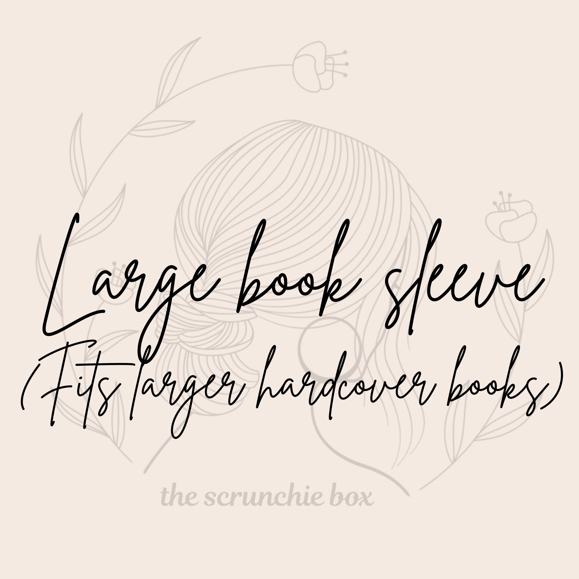 Large Book Sleeve