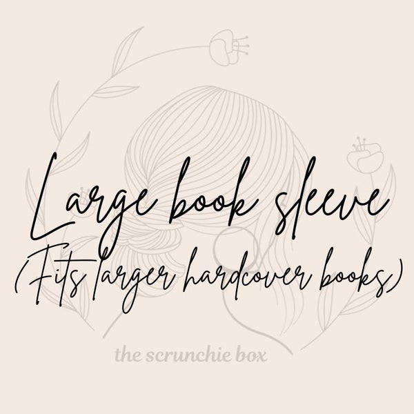 Large Book Sleeve