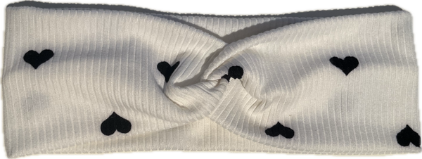 Ribbed Heart Headband