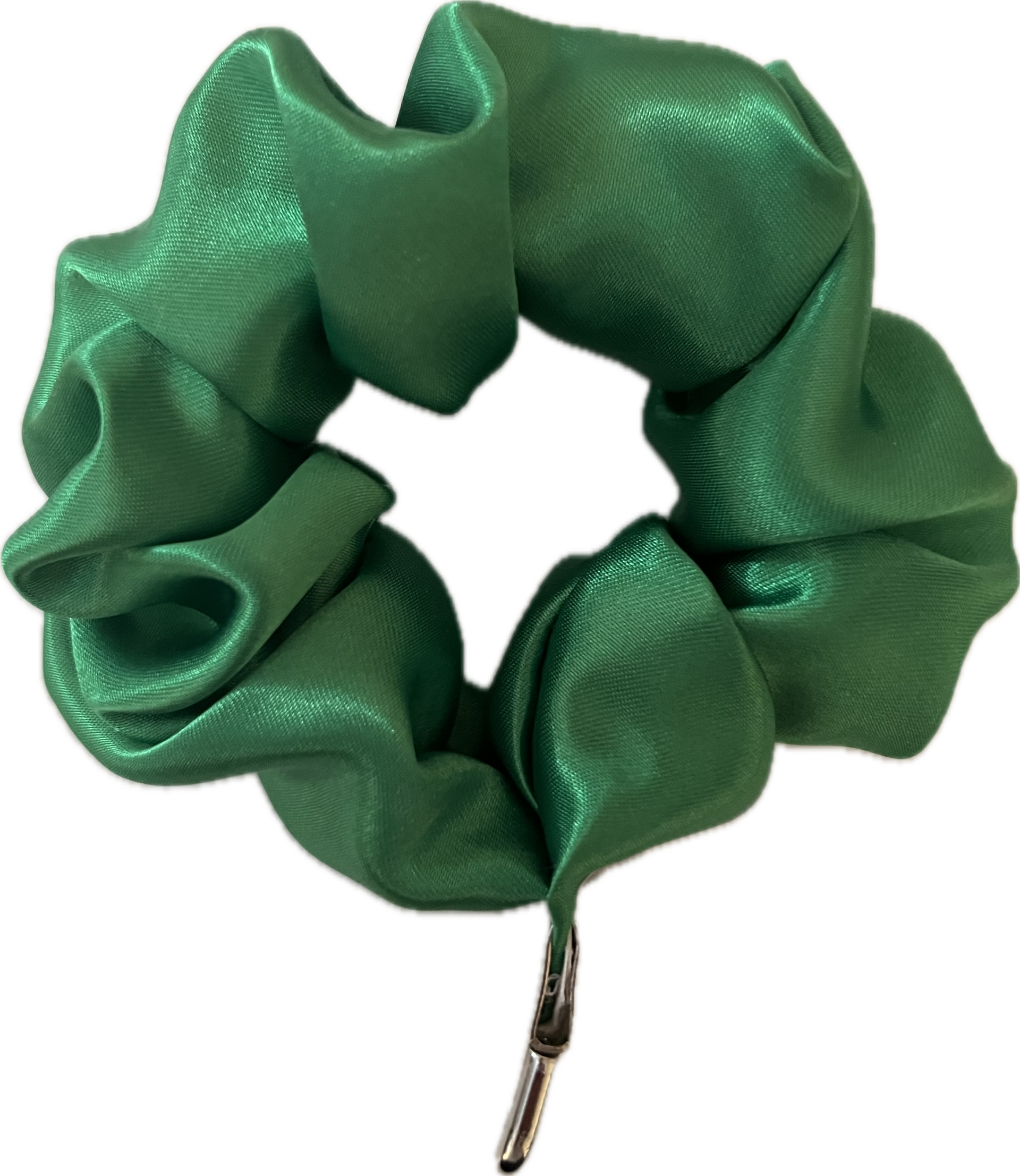 Lily Satin Scrunchie Wristlet Keychain3