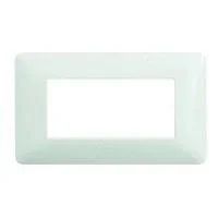 PLACCA 4 MODULI BIANCA BTICINO MATIX