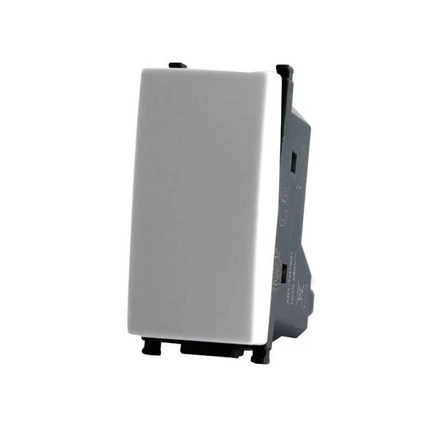 TOT SERIE T2 INTERRUTTORE BIANCO COMPATIBILE VIMAR PLANA