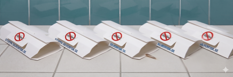 Silverfiskfälla 10-pack
