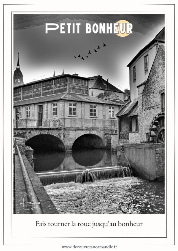 Affiche _ Petit Bonheur _ Bayeux