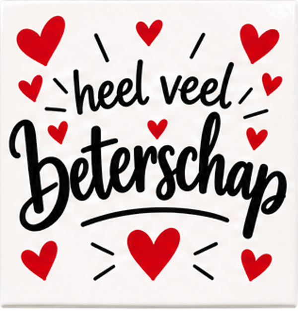 Beterschap tegel
