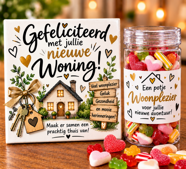 Nieuwe woning tegel
