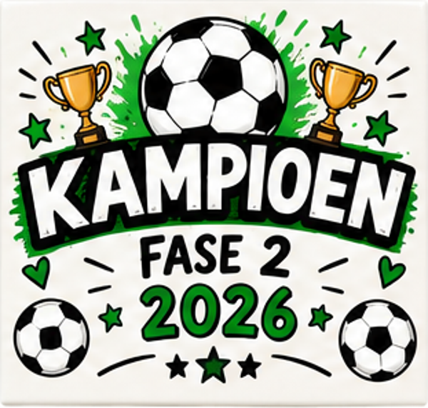 Voetbal tegel
