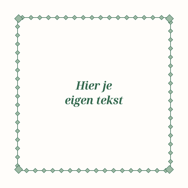 Tegel ruitmotief