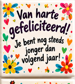 Verjaardag tegel 11