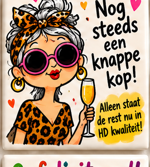 Verjaardag tegel 14