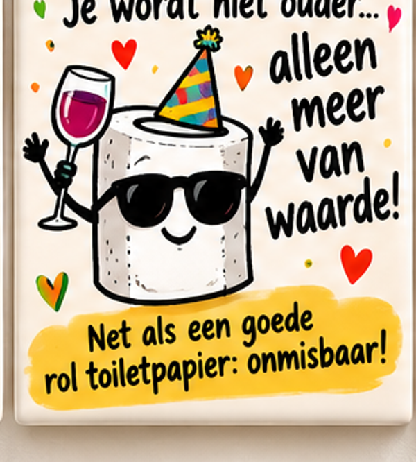 Verjaardag tegel 18