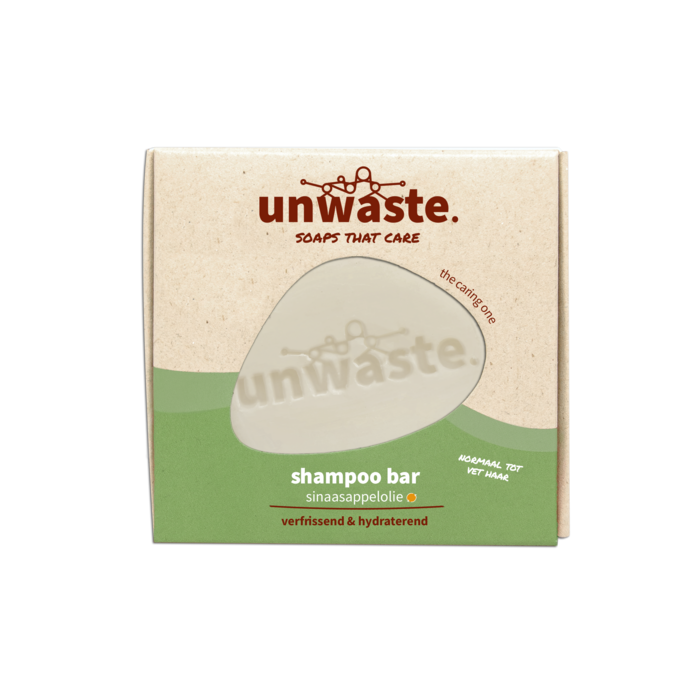 Unwaste Shampoo Bar - Sinaasappelolie