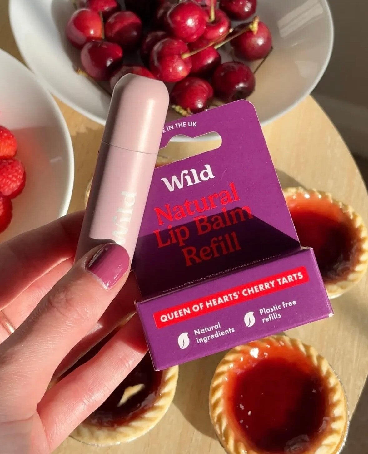 Wild Refill Lip Balm Navulling | Queen of Hearts' Cherry Tarts