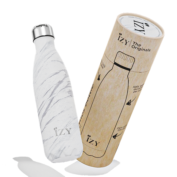 IZY Bottles - Marmer Wit