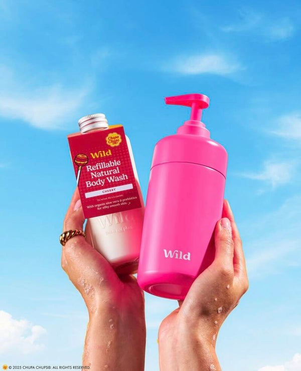 Wild Refill Douchegel Navulling | Cherry