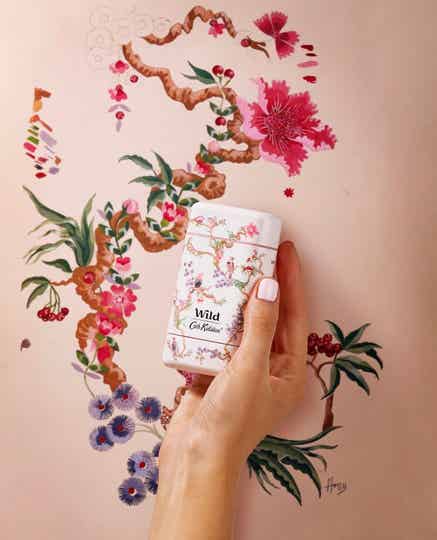 Wild Deodorant – Herbruikbare Aluminium Case | Vogels en bessen