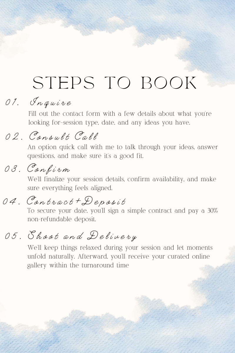 How to book a session with a Maryland film and digital photographer