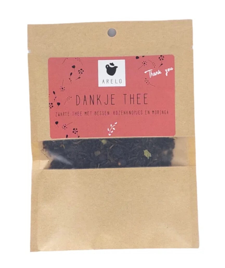 Dank je thee – zwarte thee | 25 gram
