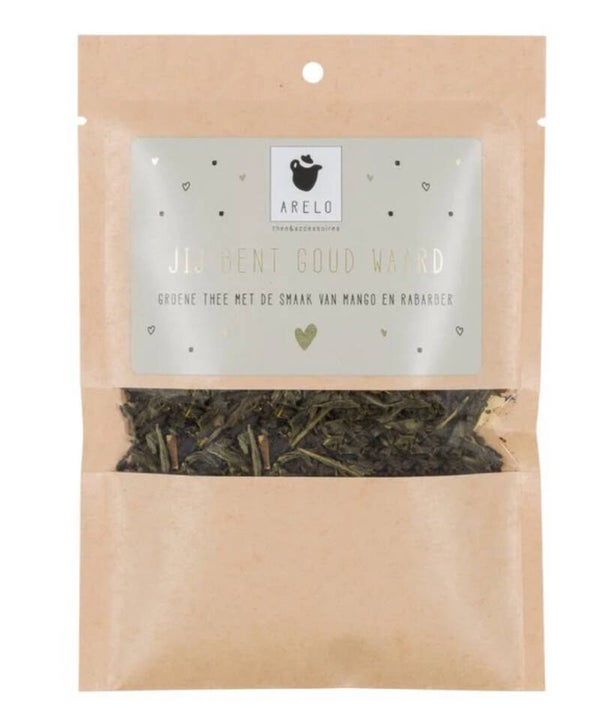 Je bent goud waard – theezakje | 25 gram