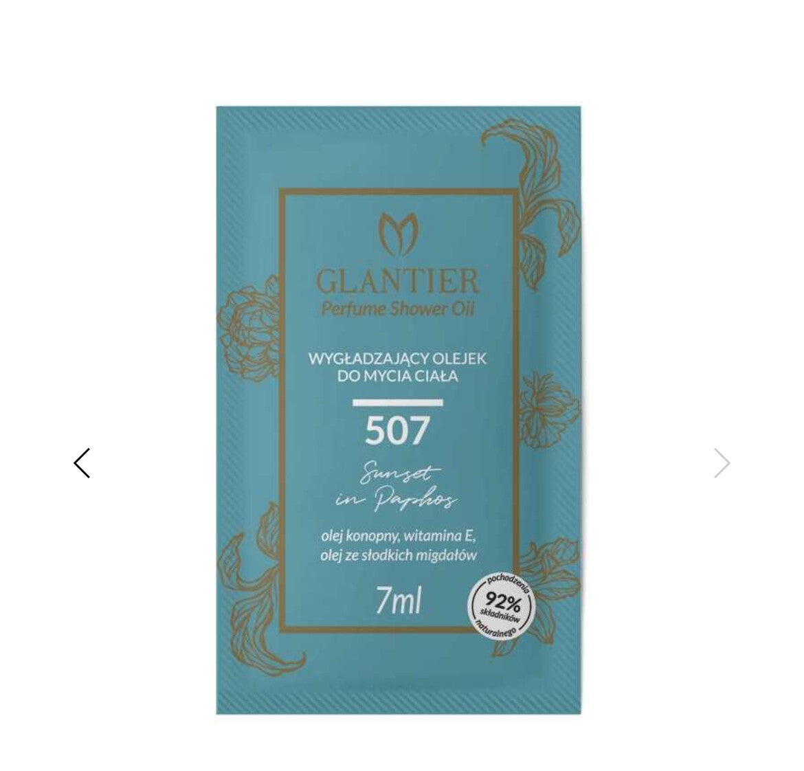 Glantier l Danes douche olie sample