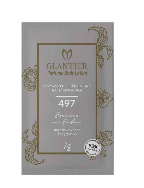 Glantier l Dames bodylotion sample