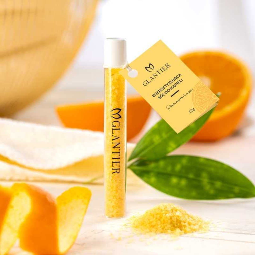 Glantier l Energiek badzout - sinaasappel