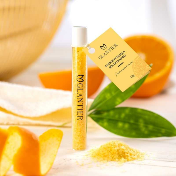 Glantier l Energiek badzout - sinaasappel