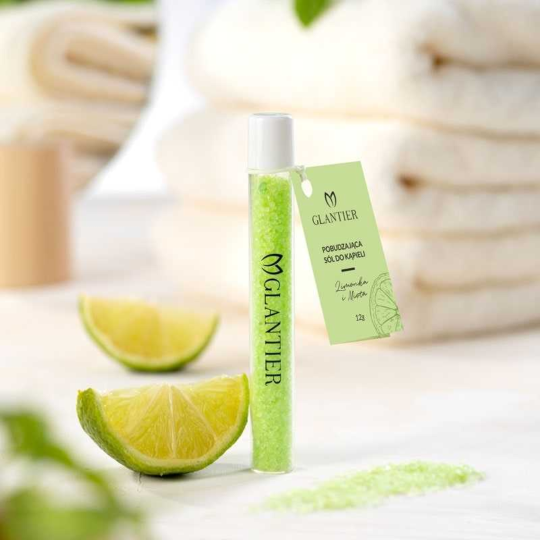 Glantier l Stimulerend badzout - Limoen met munt