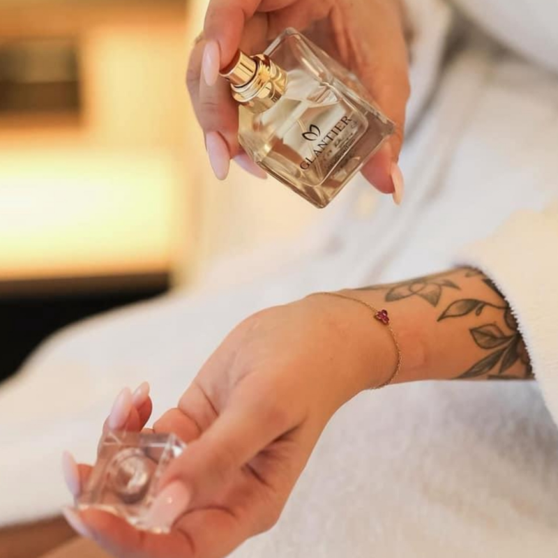 Glantier parfumflesje – elegante geur