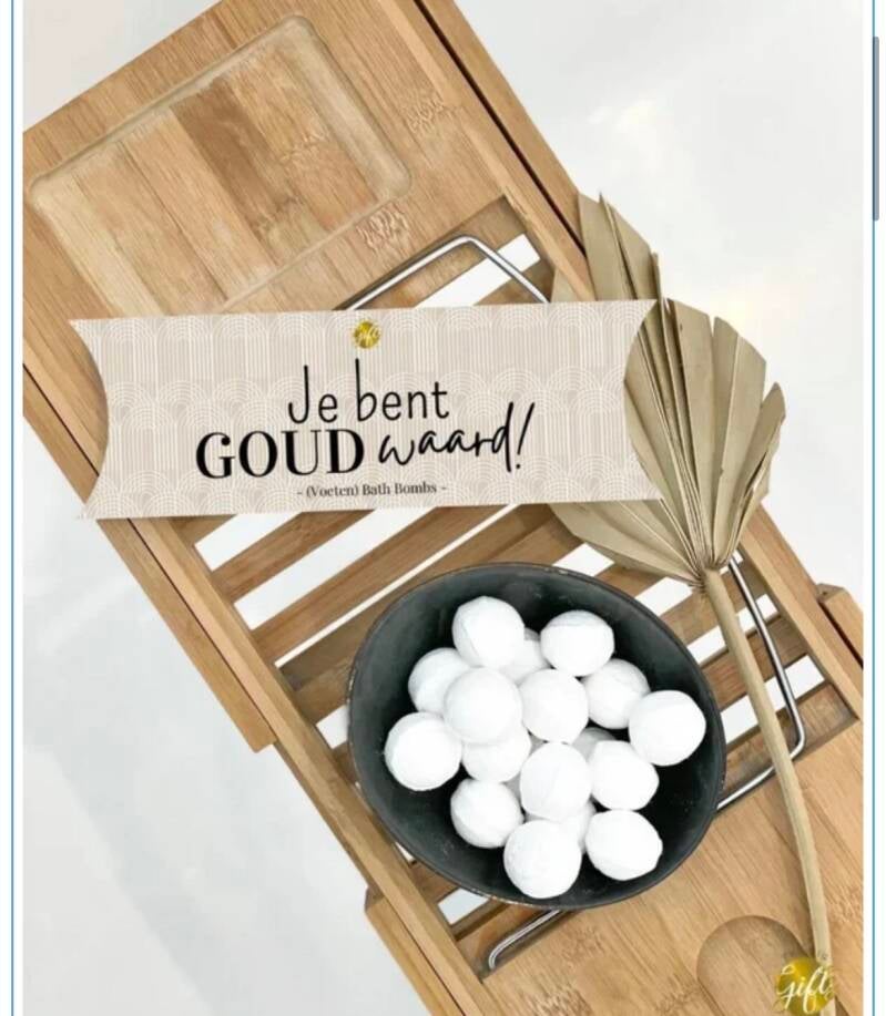 badballen als klein cadeautje