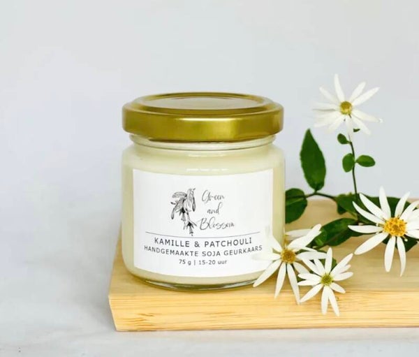 Soja Geurkaars l Kamille - Patchouli 75 gram