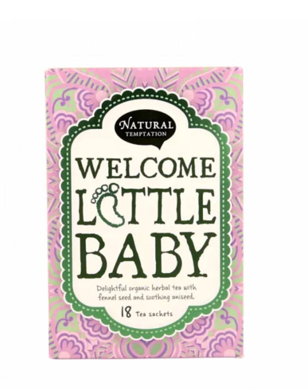 Welcome little baby thee 2 stuks