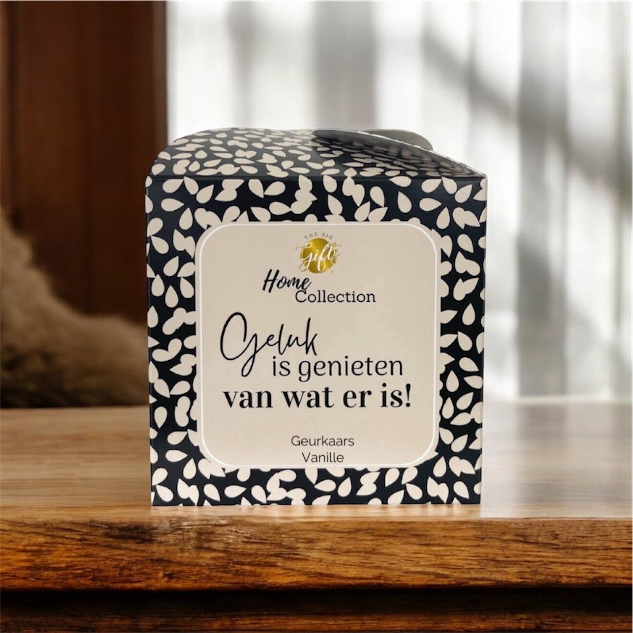 Geurkaars Geluk l Vanille Geurkaars