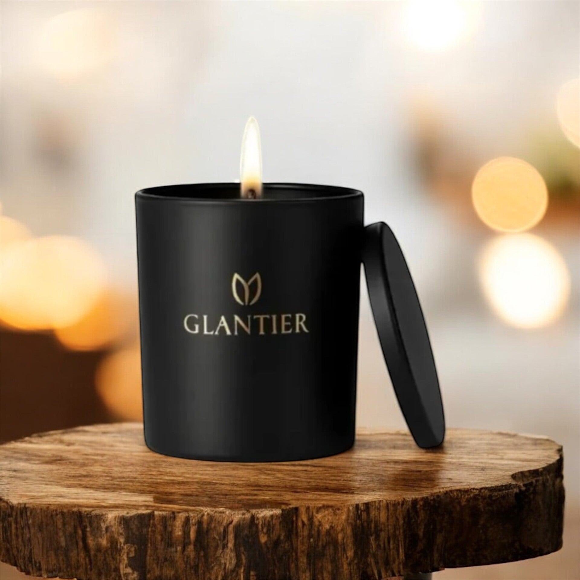 Glantier Geurkaars l Luxe Geurkaars voor in Huis