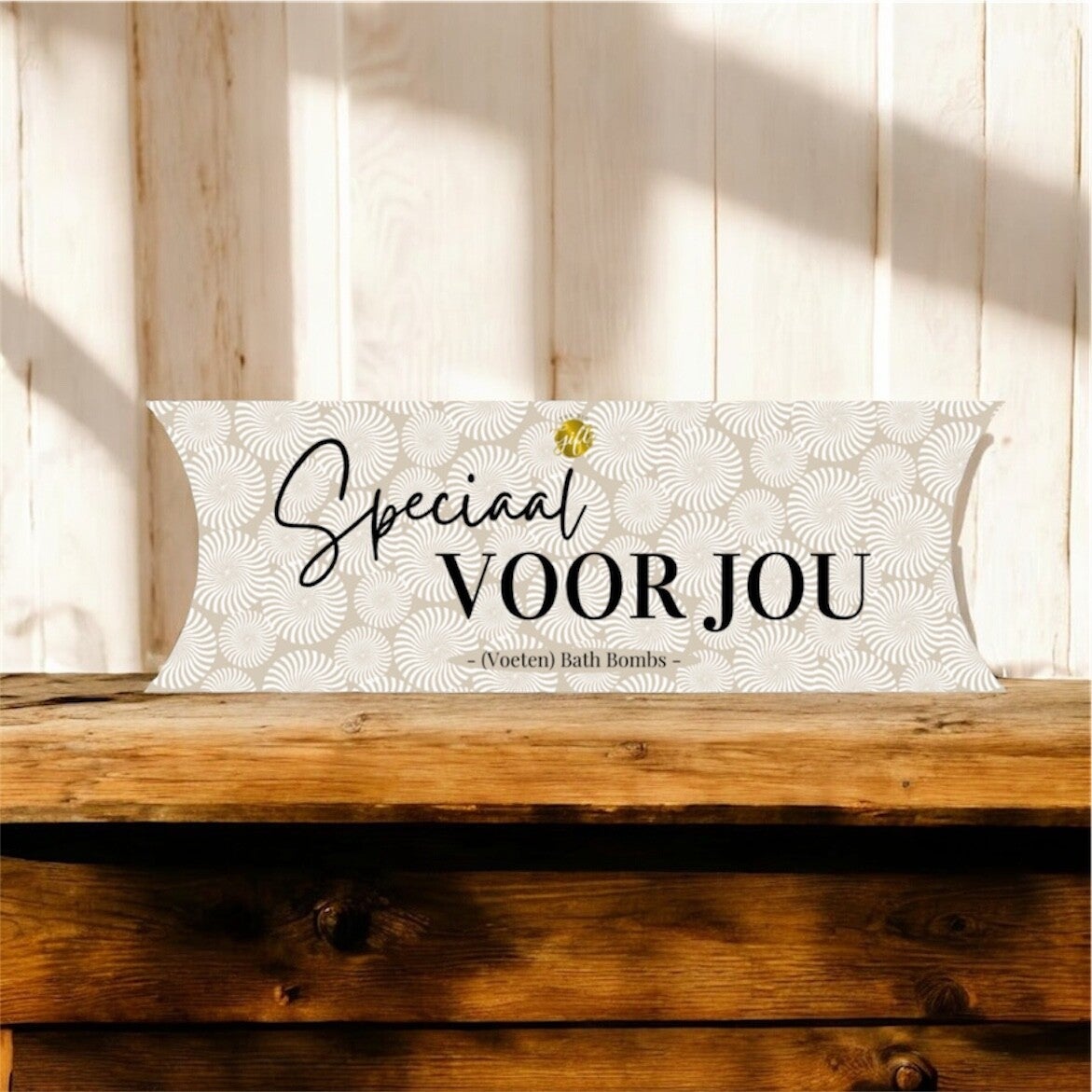 Doosje bathboms speciaal voor jou