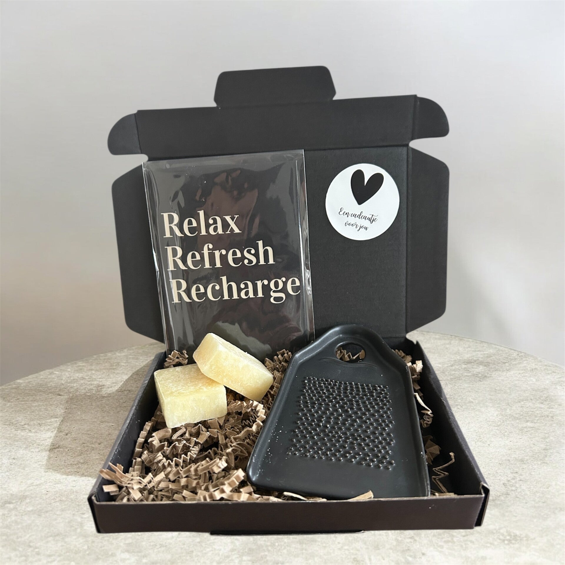 Amberblok cadeauset – Vanille