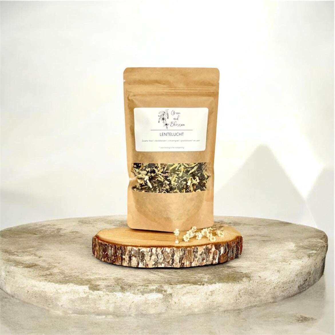 Biologische Lentelucht Thee l zwarte thee 75 gram