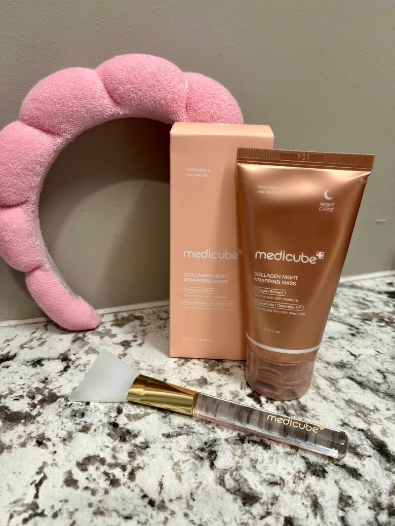 Medicube Night Mask and Spa Accessories