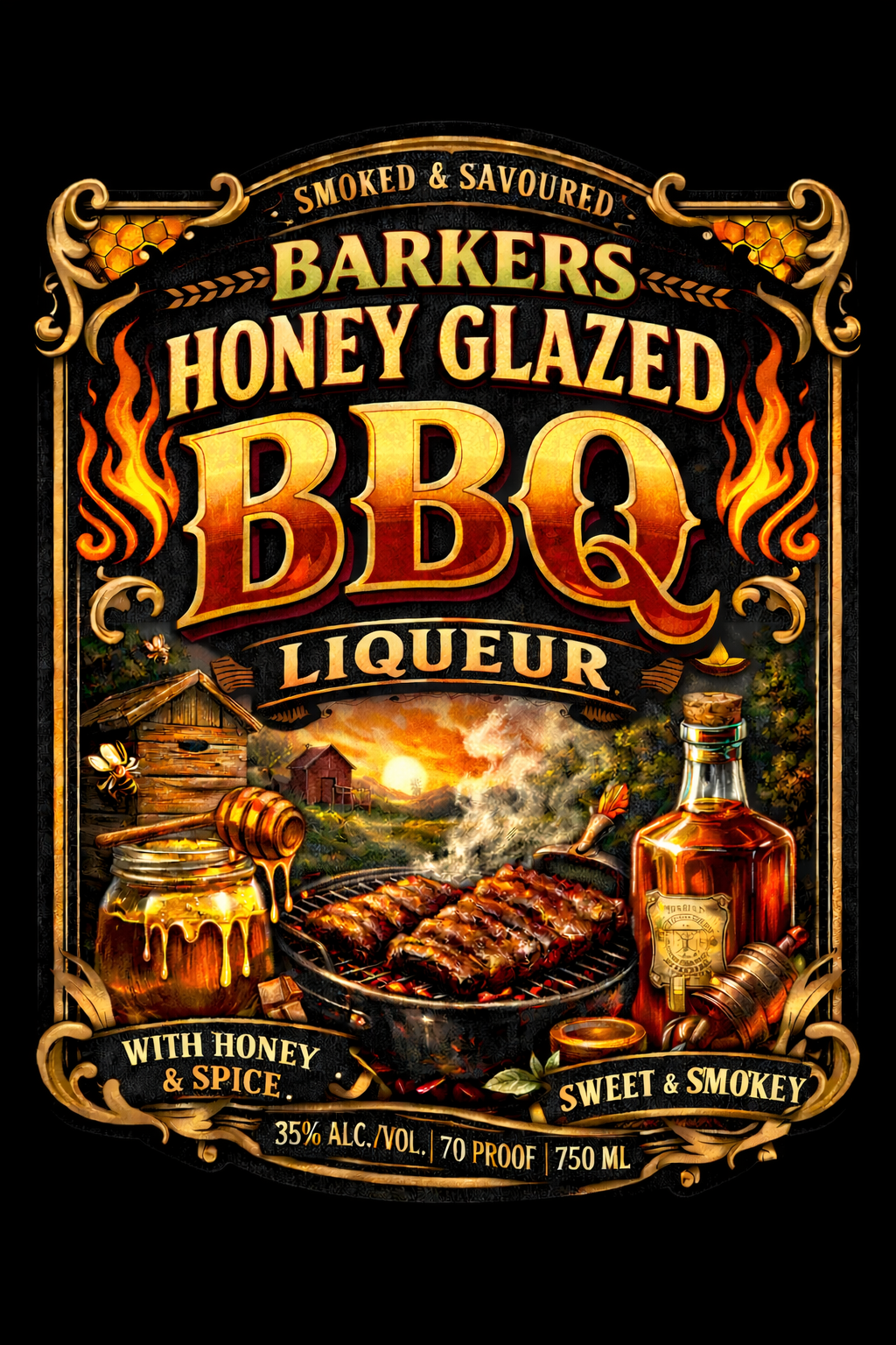 Honey Glazed BBQ