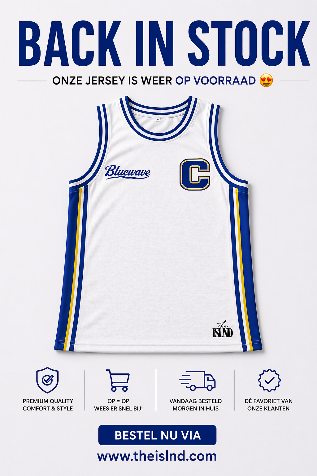Premium Bluewave Jersey