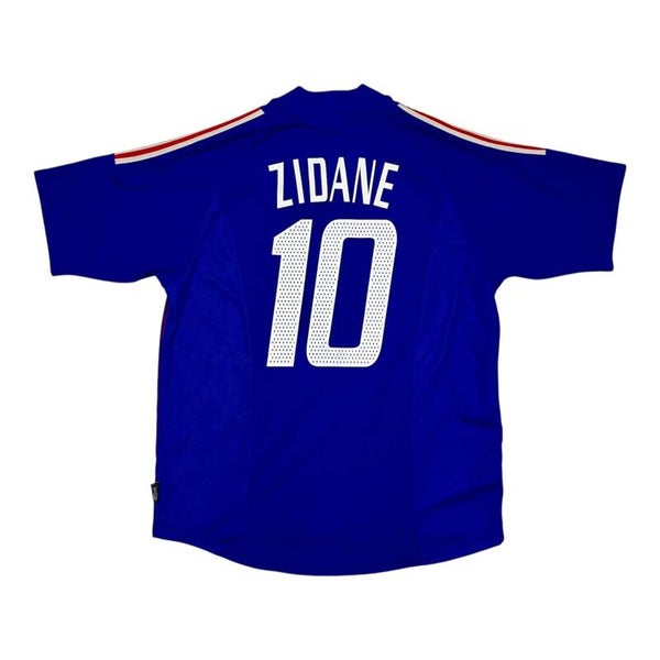 Frankreich 2002 Adidas Home Trikot #10 Zidane (L)
